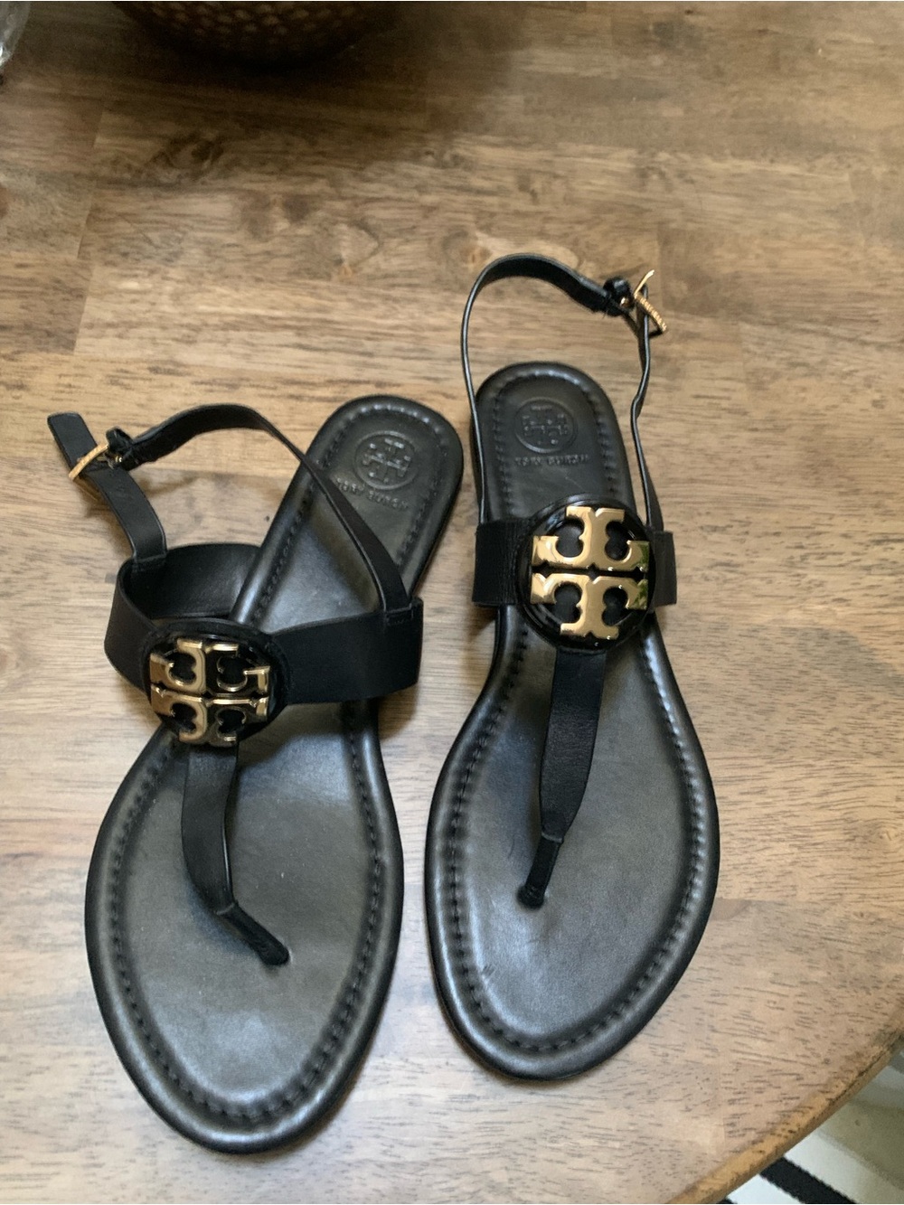 Tory Burch Strappy Sandals- Black